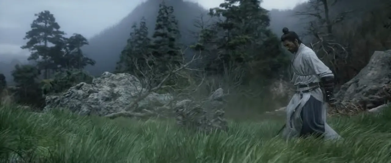 A shoreline sequence from the official Black Myth Zhong Kui gameplay trailer